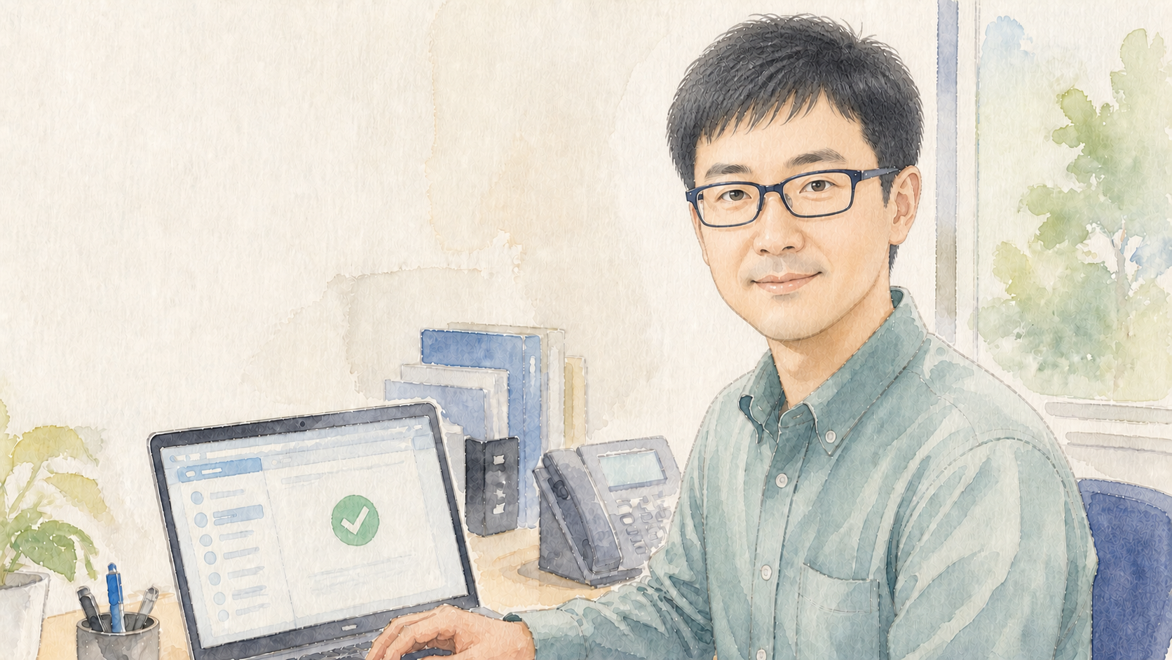 先輩社員インタビュー「前向きな諦め、という仕事哲学」
