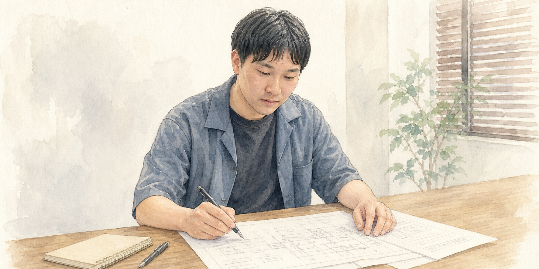設計業務の様子